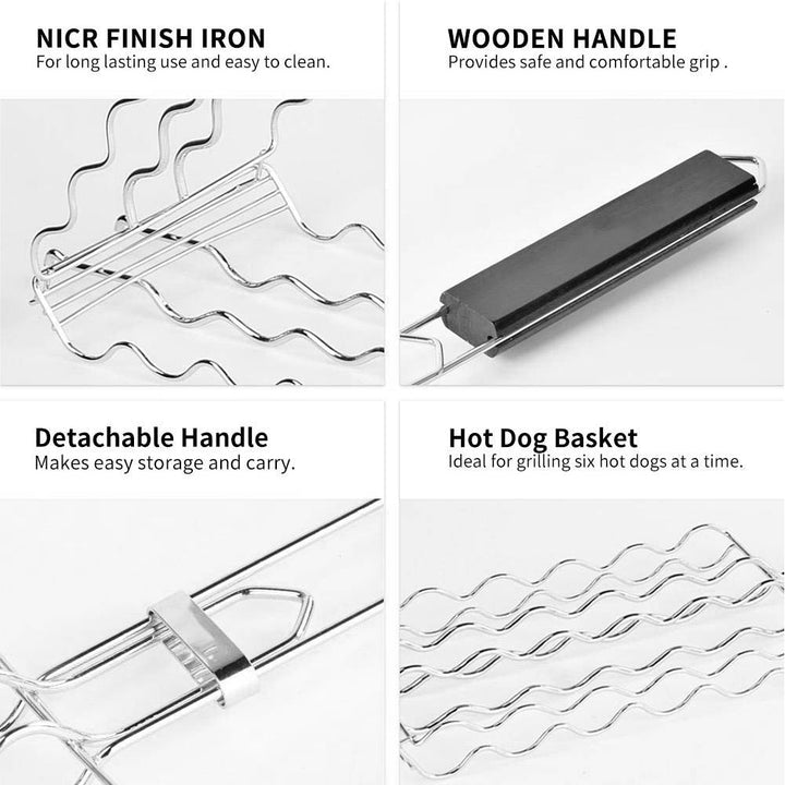 Lisslune | Sausage Grilling Barbecue Rack