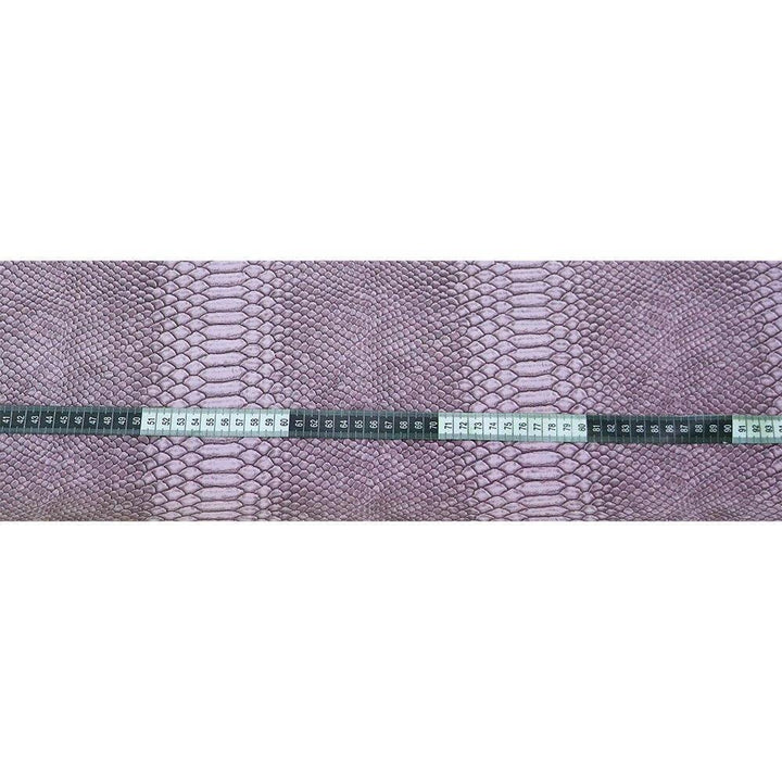 Lisslune | Elegant Gator Textured Matte Synthetic Leather Craft Roll - Premium Quality for Creative Projects