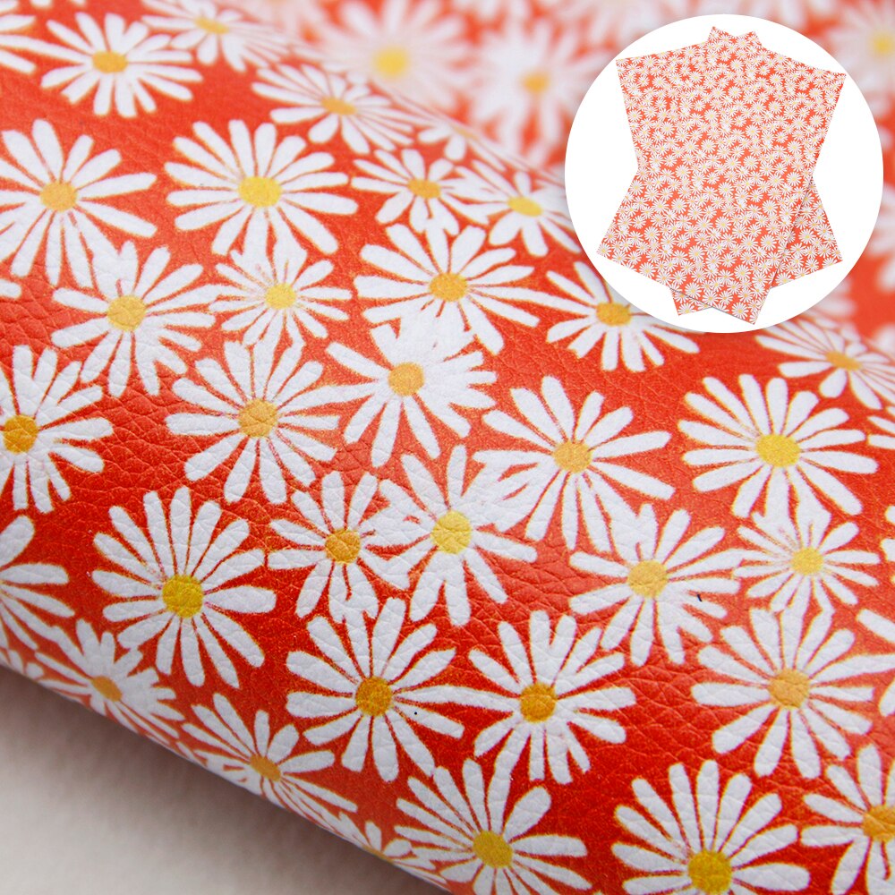 Lisslune | Floral Elegance Synthetic Leather Creative Sheets