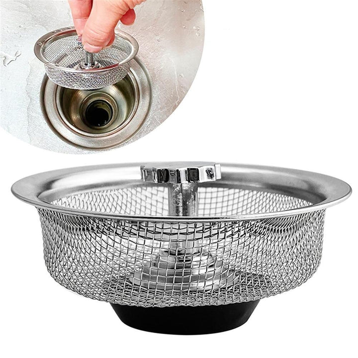 Lisslune | Stainless Steel Drain Filter for Kitchen Sink