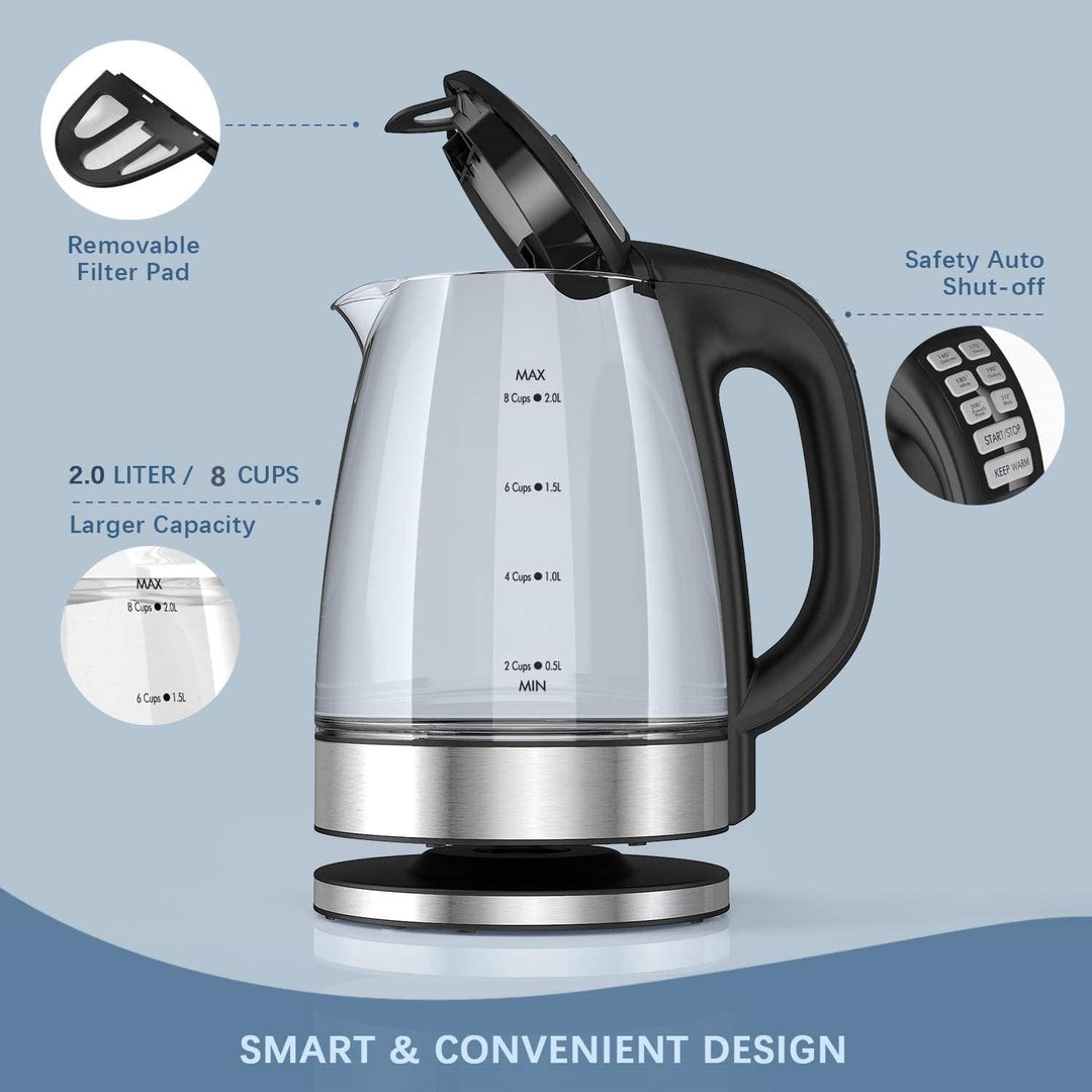 Lisslune | Smart Auto Temperature Electric Kettle