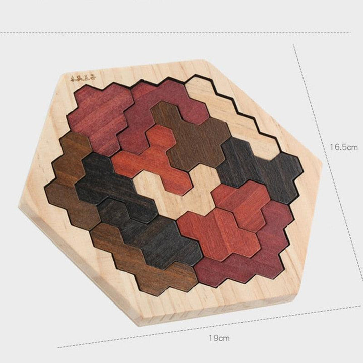Lisslune | Colorful 3D Tangram Puzzle: Stimulate Creativity and Learning