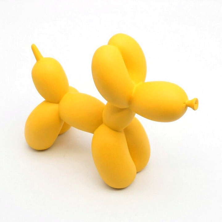Lisslune | BalloonDog Lively Dog Sculpture | Pop-Art Decoration | Modern Home Decor | Handmade Statue