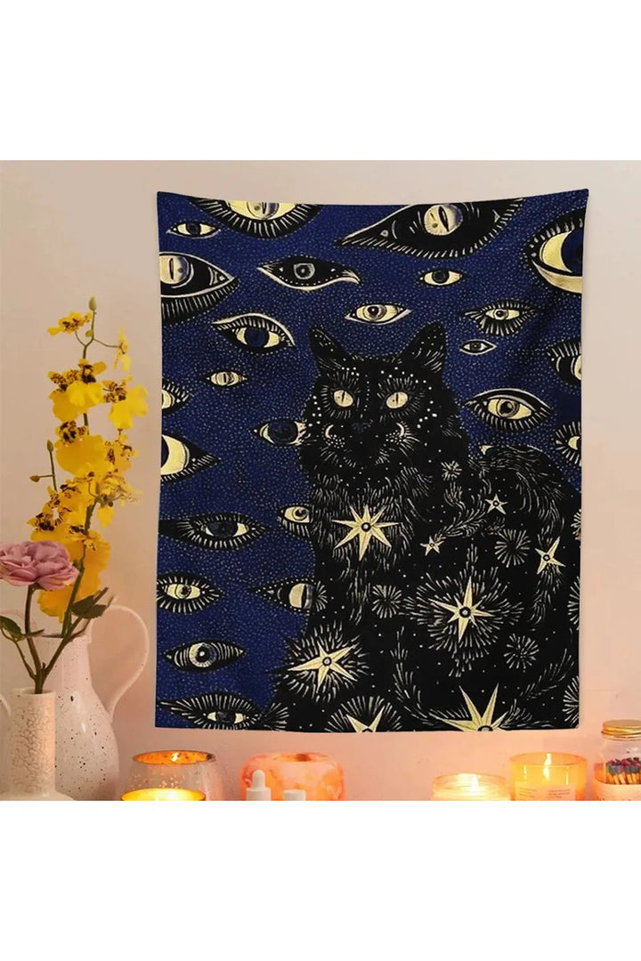 Lisslune | Cat Tapestry
