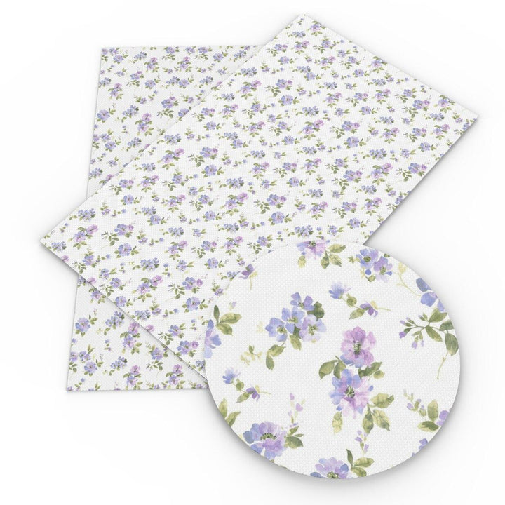 Lisslune | Floral Fantasy Synthetic Leather Craft Kit - Ignite your DIY imagination