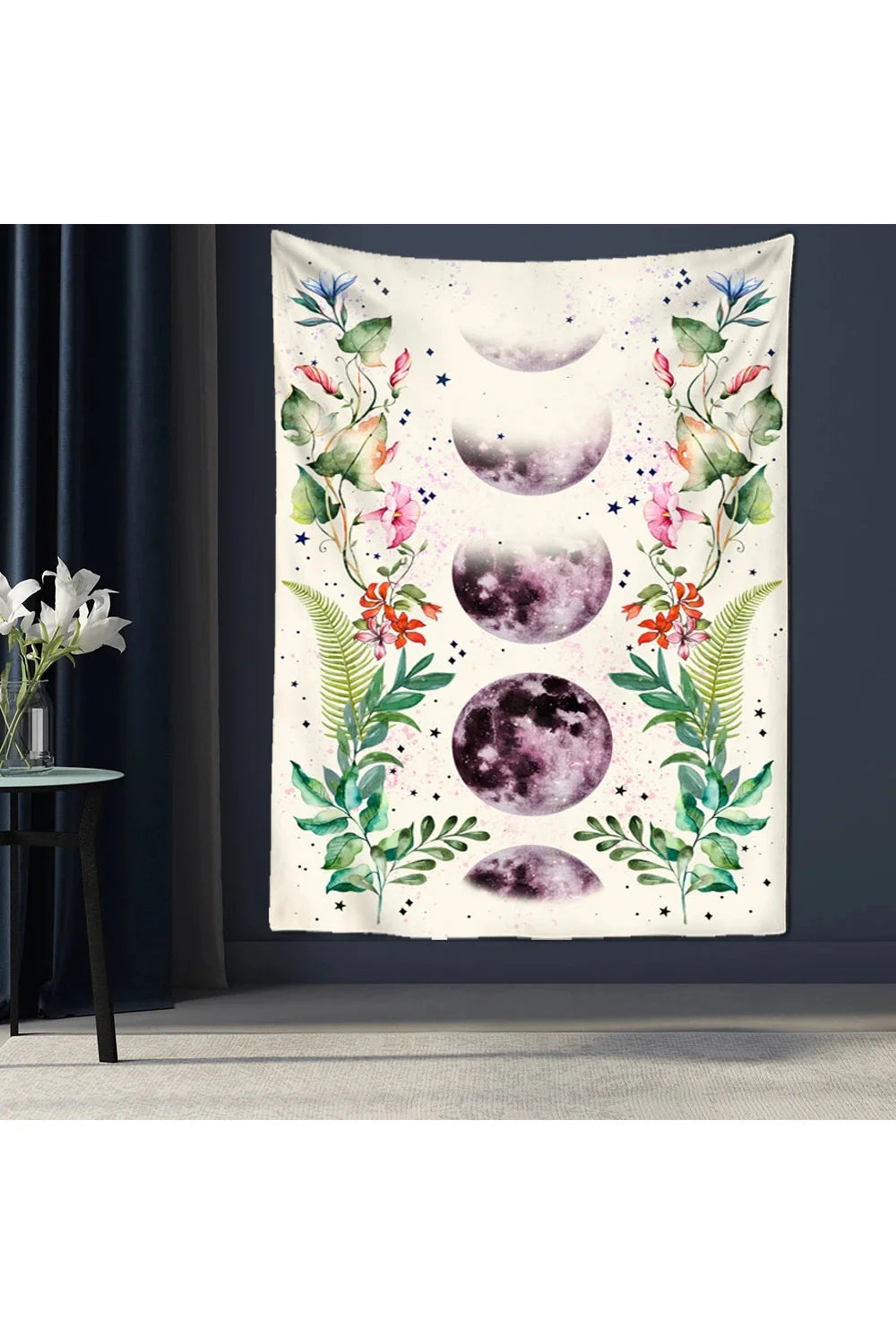 Lisslune | Phasen Floral Tapestry