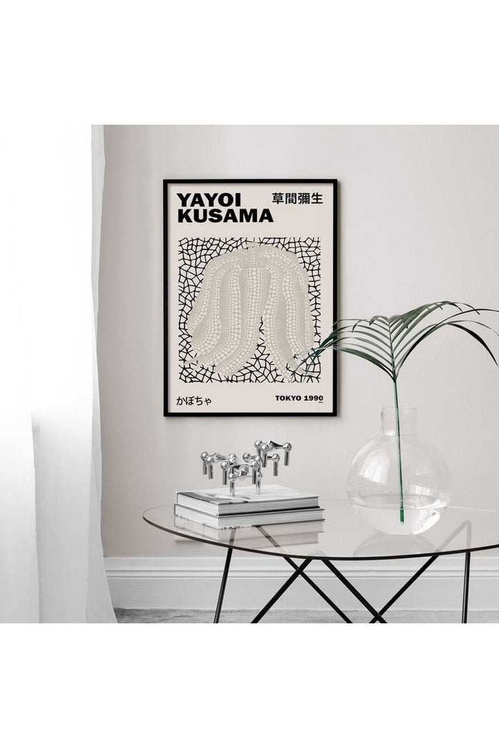 Lisslune | Kusama Artwork Canvas Poster