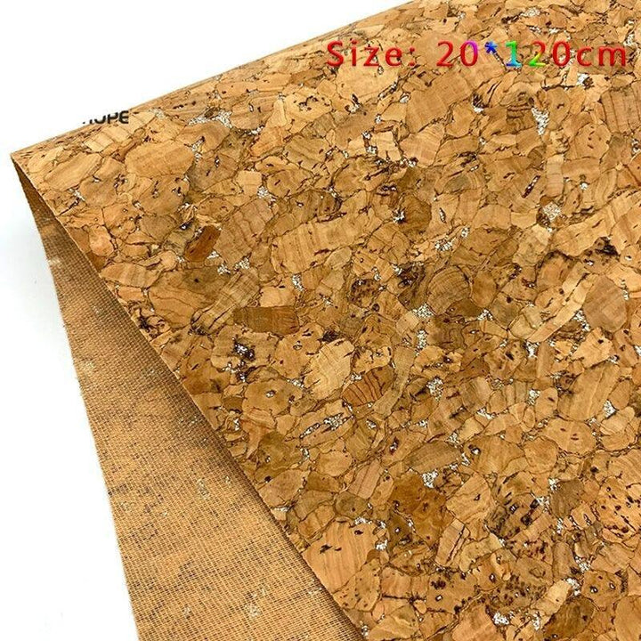 Lisslune | Printed Cork Leather Craft Material - 20cm x 120cm for DIY Projects