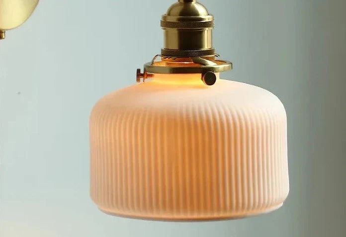 Lisslune | ScandiAura – Stylish Ceramic Wall Light with Nordic Design