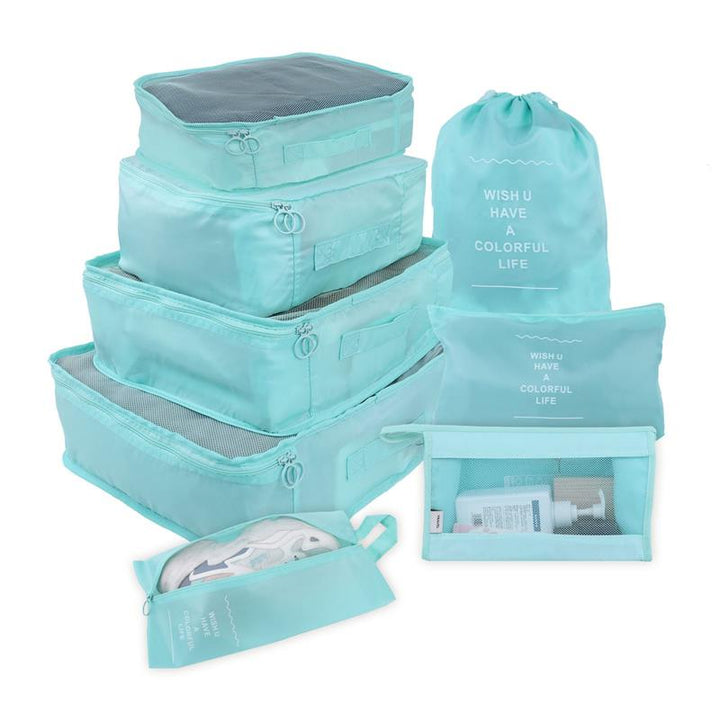 Lisslune | Travel Smart: versatile 8/6/1-piece organizer set for effortless packing