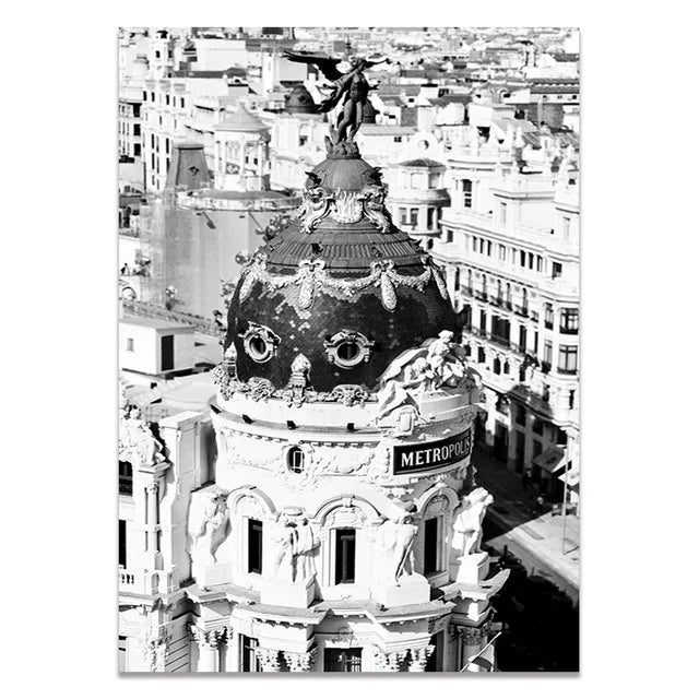 Lisslune | Street Canvas Poster