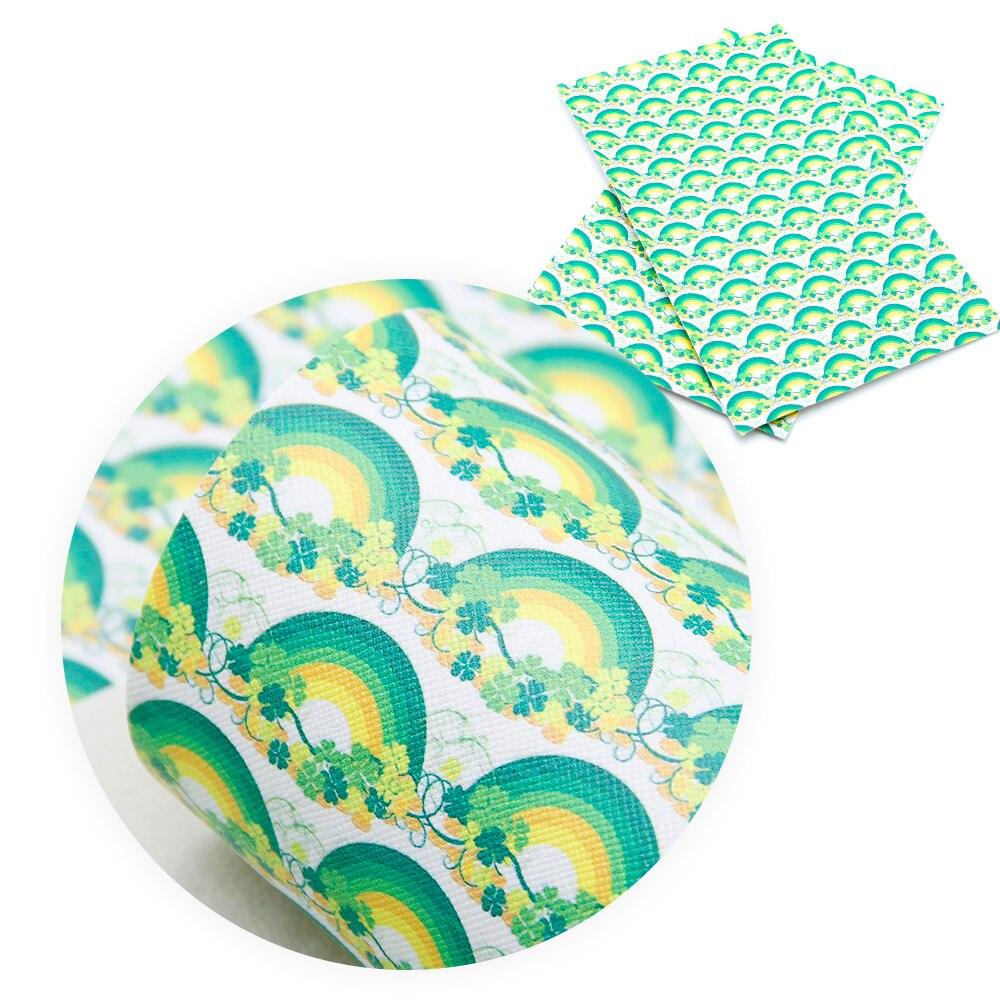 Lisslune | St. Patrick's Day Synthetic Leather Crafting Sheet - Creative Hairband Kit