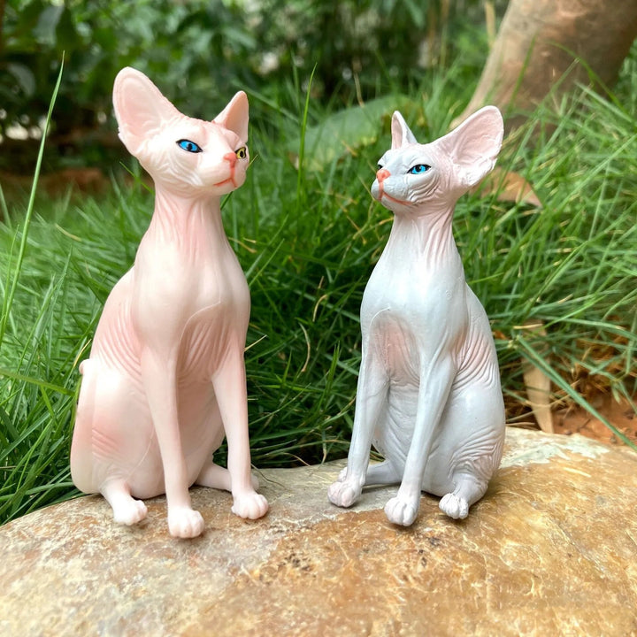 Lisslune | Modern Whisper Sphynx Cat Table Decor
