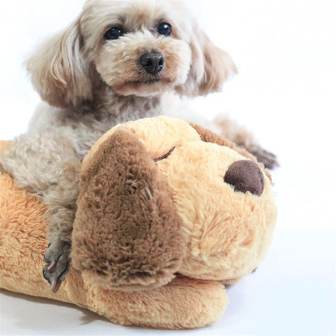 Lisslune | CUDDLEPUP – Plush toy with heartbeat for calming puppy nights