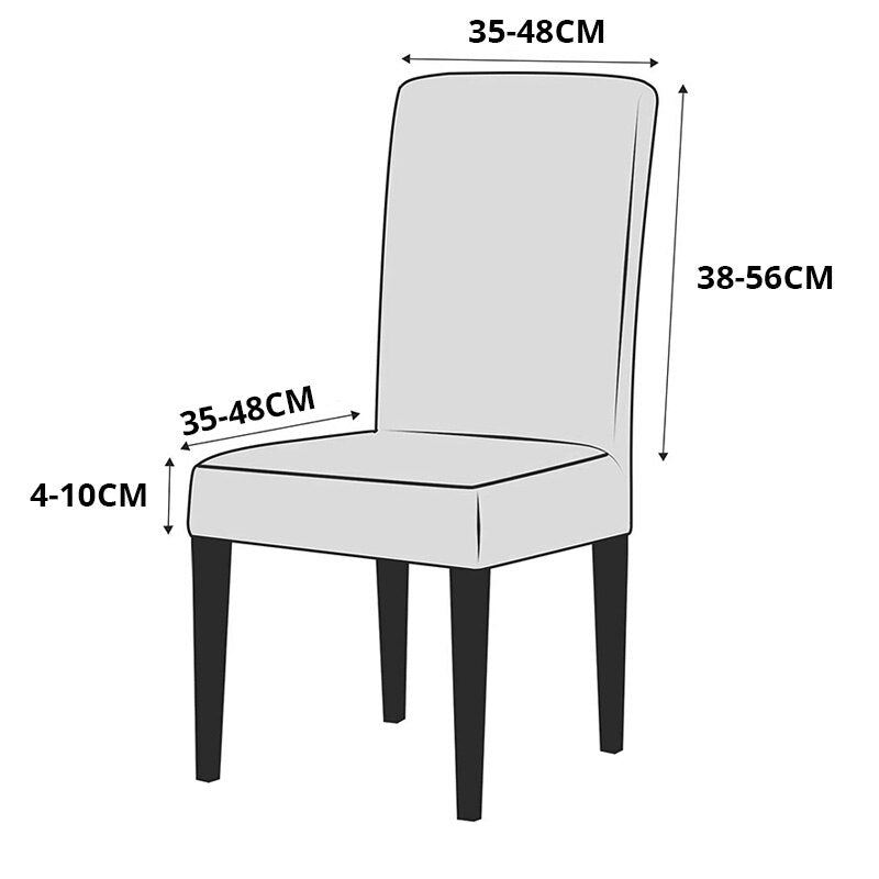 Lisslune | Elastic Dining Chair Covers