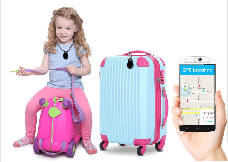Lisslune | Kid Tracker Mini GPS Tracking Device For Kids GPS Tracker SOS Geo Alarm