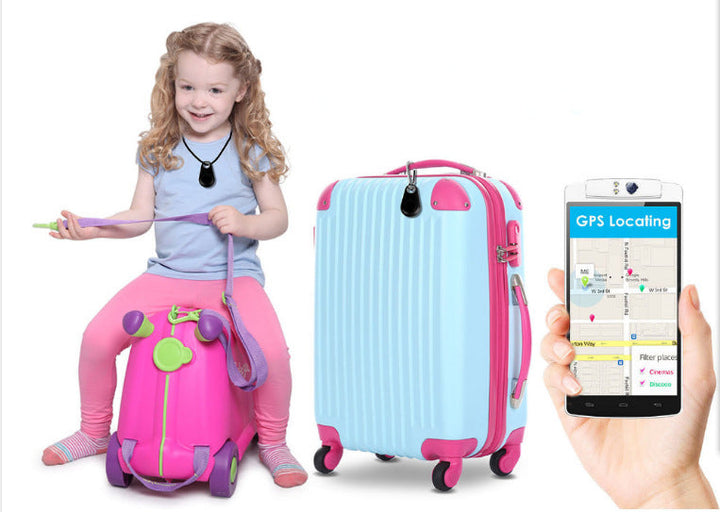 Lisslune | Kid Tracker Mini GPS Tracking Device For Kids GPS Tracker SOS Geo Alarm