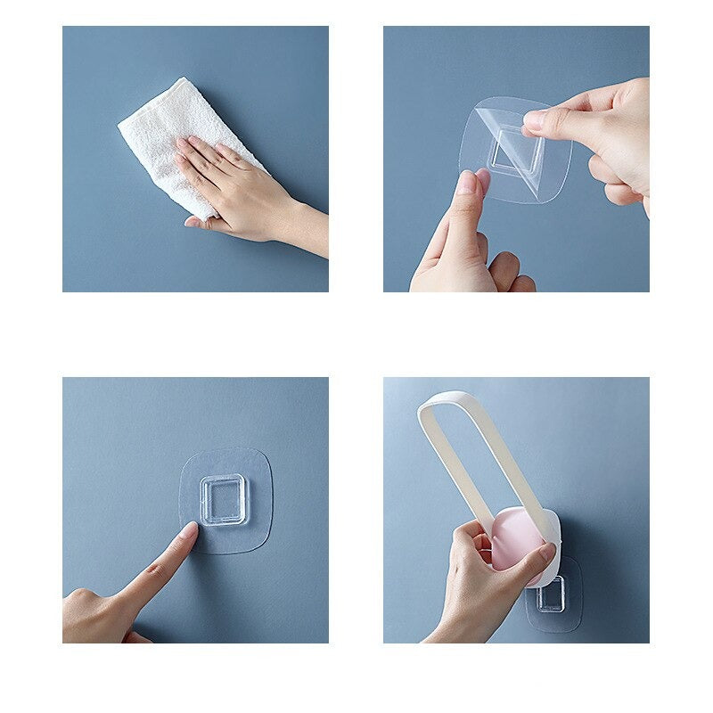 Lisslune | Self-Adhesive Foldable Wardrobe Clothes Organizer