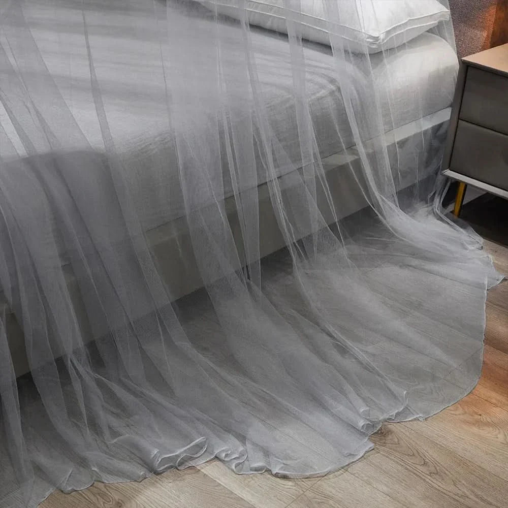 Lisslune | Bed Mosquito Net – Folding Mosquito Net for Bed & Travel – Effective Insect Protection for Single & Double Beds