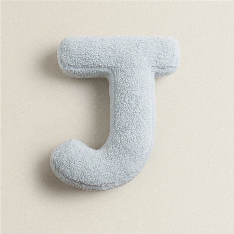 Lisslune | PlushLetter Pillow - Soft Letter Pillow for Bedroom and Children's Room