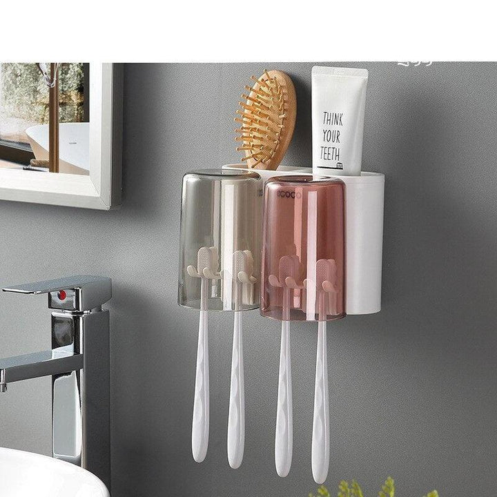 Lisslune | Family-friendly Toothbrush Holder - Ultimate Bathroom Organizer for Shared Spaces