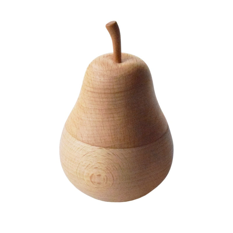 Lisslune | Wooden Pear Toothpick Holder