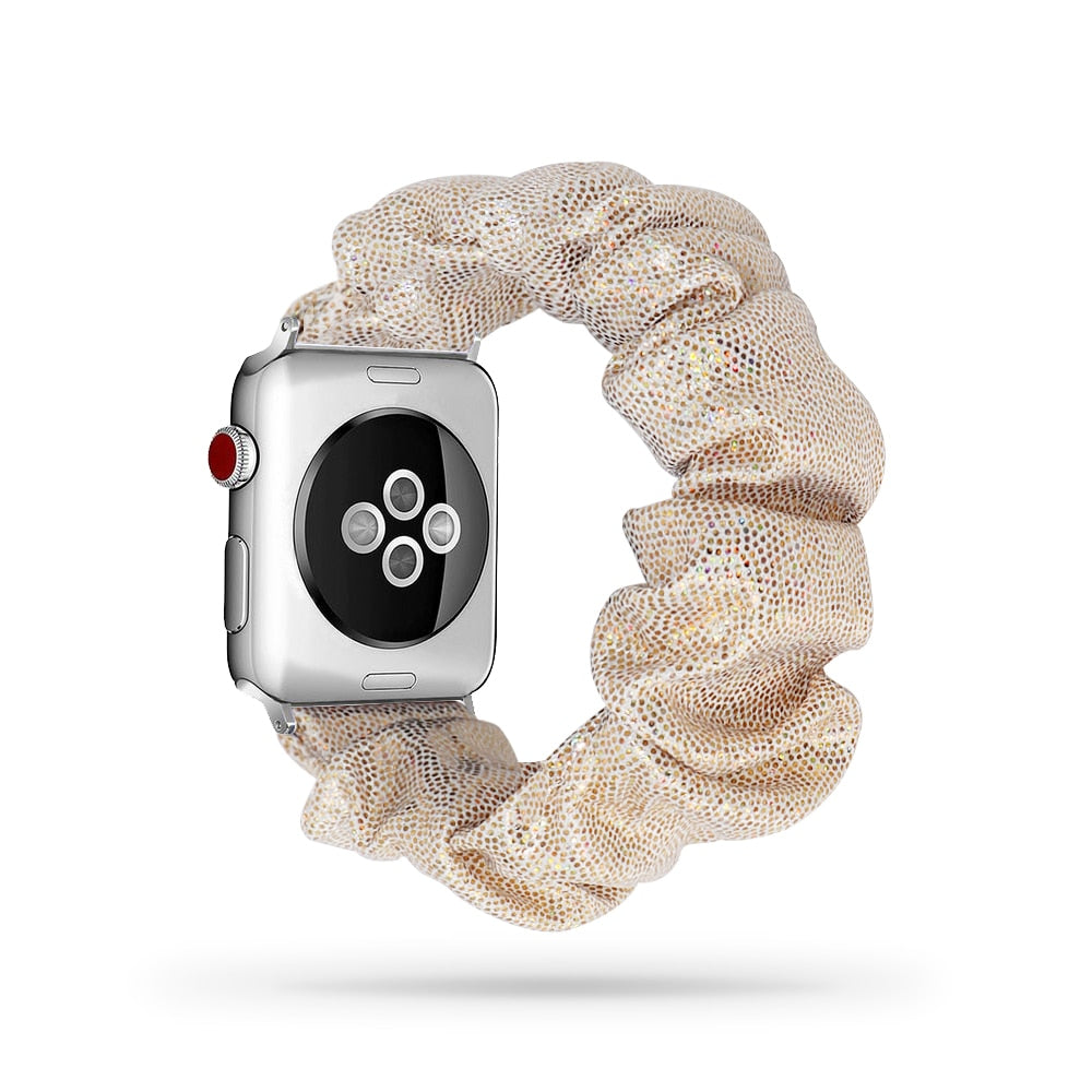 Lisslune | ELASTIC Apple Watch BAND IN HAIR TIE STYLE