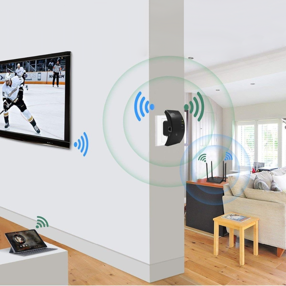 Lisslune | WiFiBooster Wireless WiFi Signal Extender – Fast & Stable Internet for Every Room