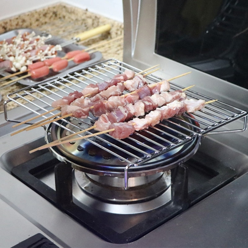 Lisslune | Portable Gas Stove BBQ Rack