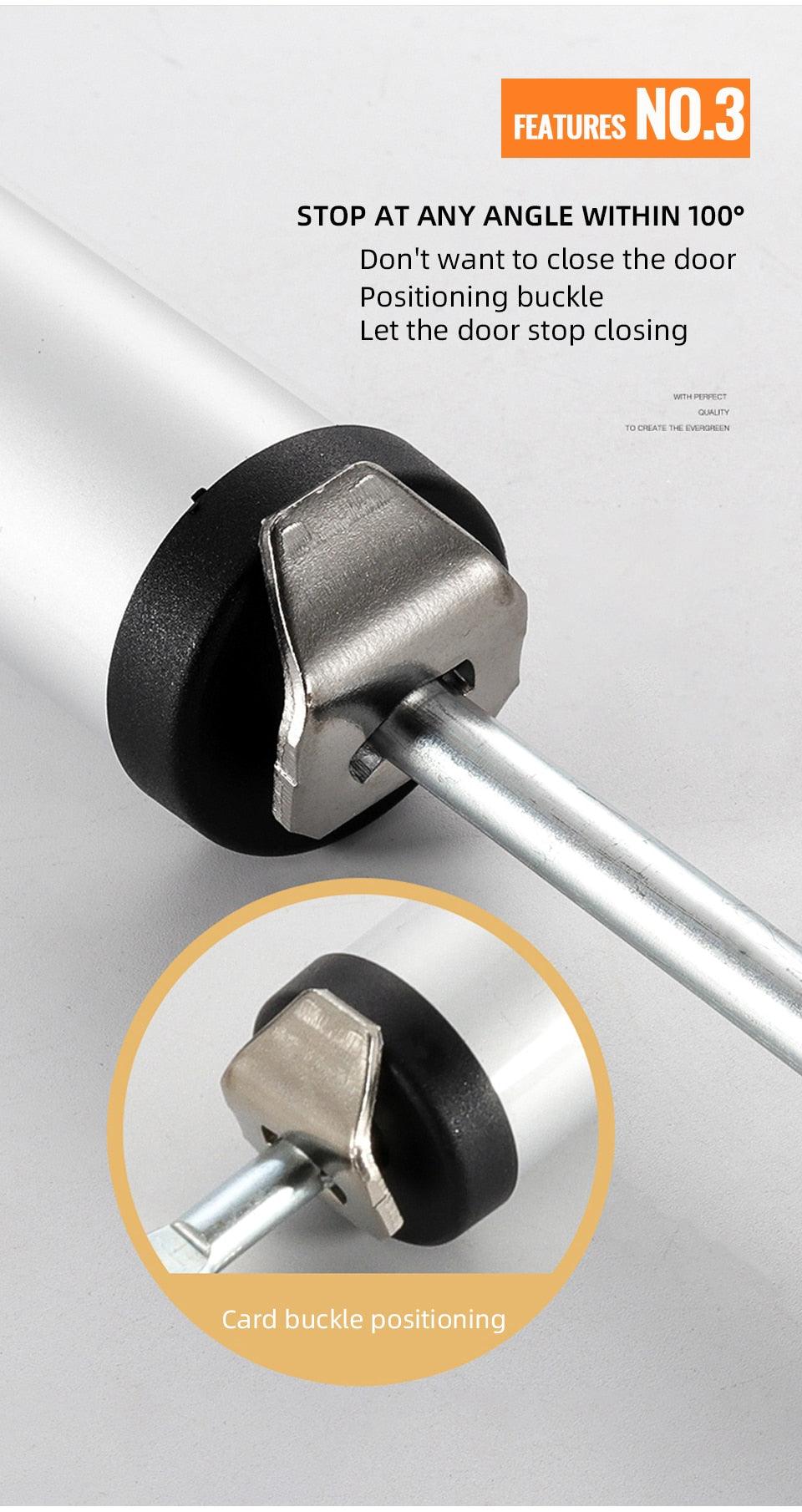 Lisslune | Pneumatic automatic door closer - Adjustable, quiet and durable aluminum design
