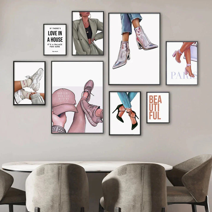 Lisslune | Girl Canvas Poster