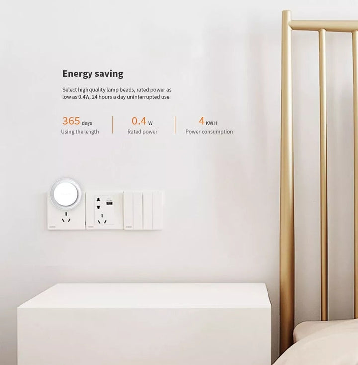 Lisslune | Automatic Sensor Comfort Bedside Corridor Night Lamp
