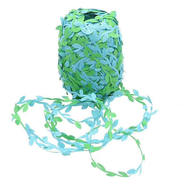 Lisslune | Nature-inspired green ivy vine ribbon: Elevate your craft and your decor with a touch of elegance