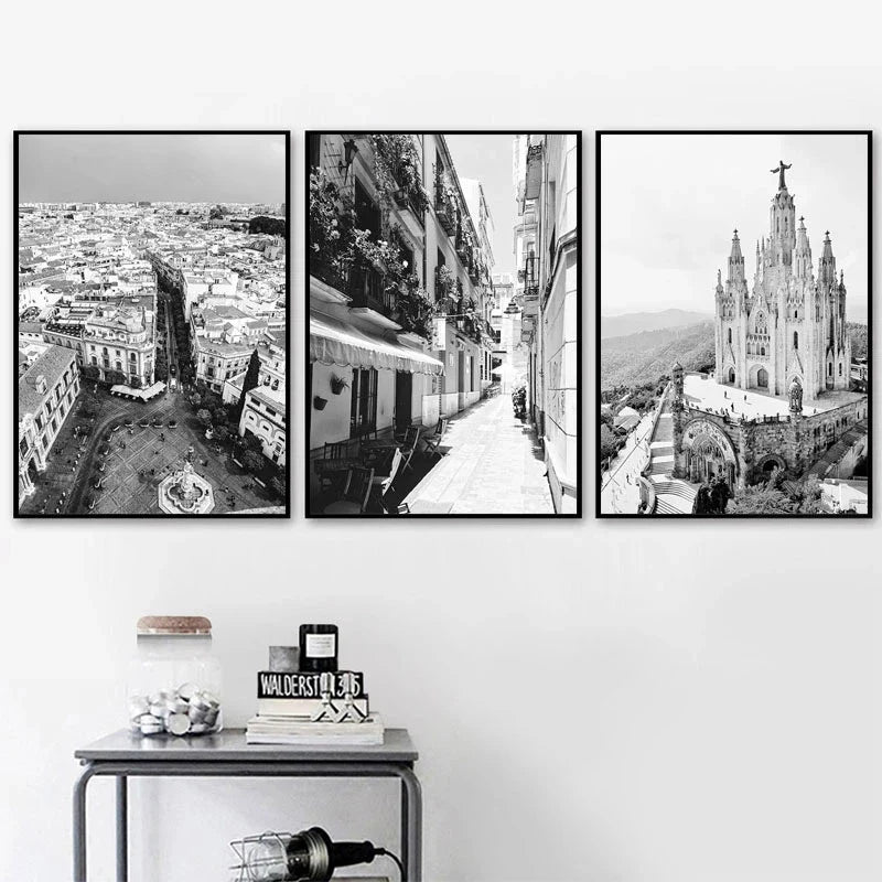 Lisslune | Street Canvas Poster