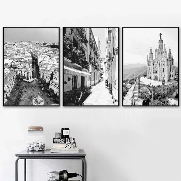 Lisslune | Street Canvas Poster
