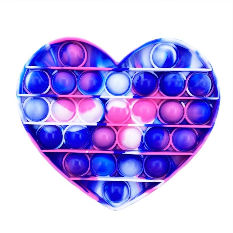 Lisslune | Plop It Rainbow Pop Up Fidget Game Finger Game