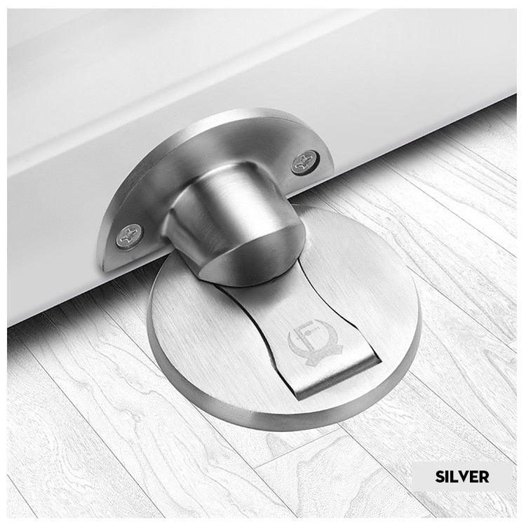 Lisslune | Magnetic Door Stopper Set with Hidden Installation in 304 Stainless Steel