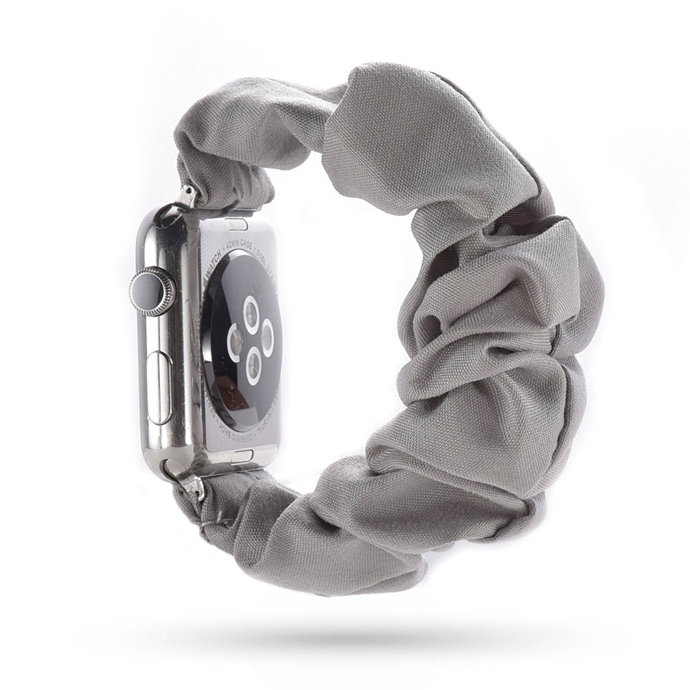 Lisslune | ELASTIC Apple Watch BAND IN HAIR TIE STYLE