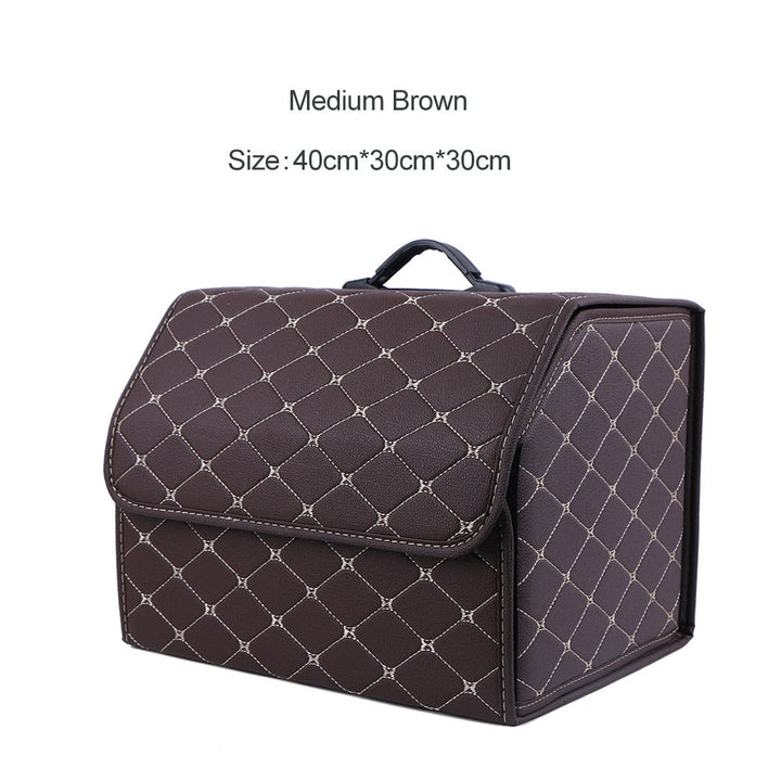 Lisslune | Leather trunk organizer