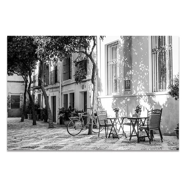 Lisslune | Street Canvas Poster