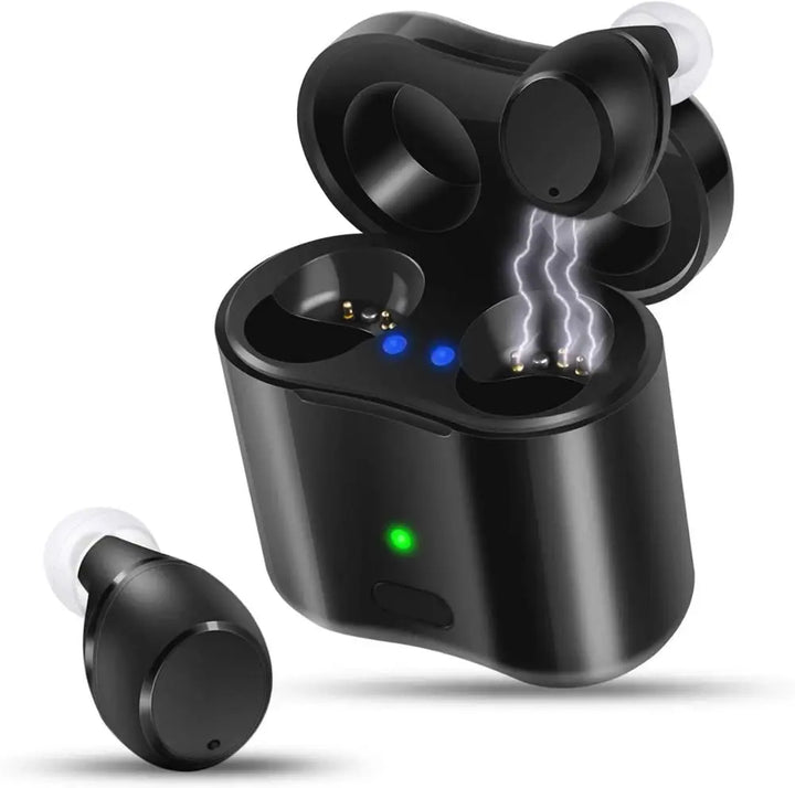 Lisslune | ClearTone Rechargeable CIC Hearing Aid for Seniors and Adults