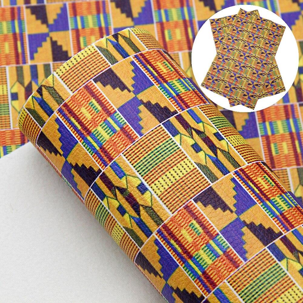 Lisslune | Stylish Geometric Synthetic Leather Creative Sheets for Innovative DIY Creations