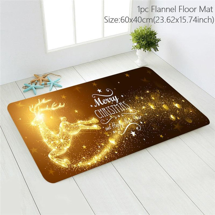 Lisslune | Cheerful Holiday Doormat for a Cheerful Welcome