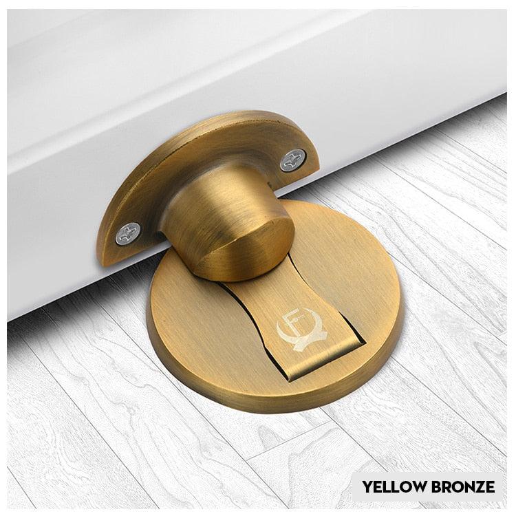 Lisslune | Magnetic Door Stopper Set with Hidden Installation in 304 Stainless Steel
