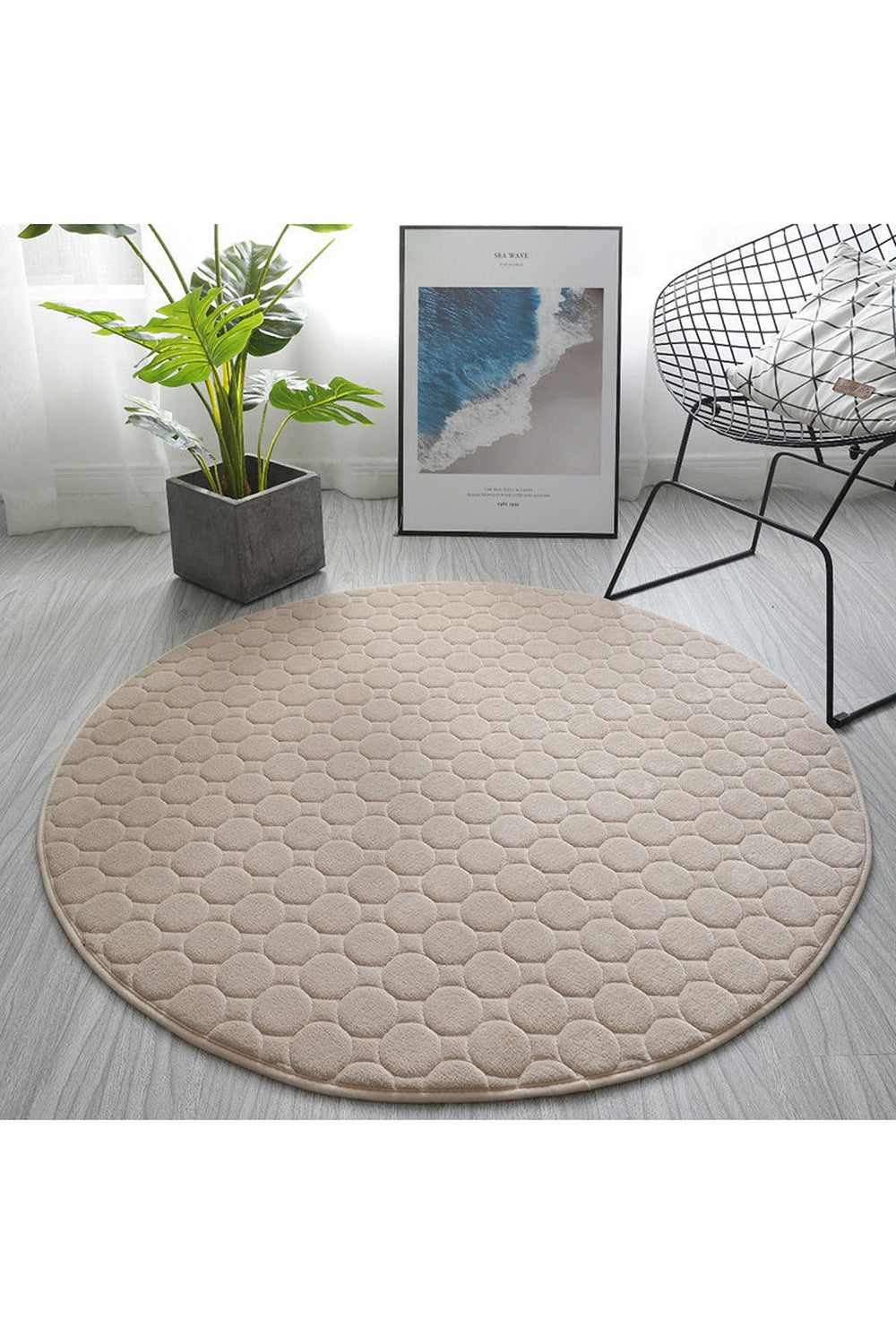 Lisslune | Pastel round rug