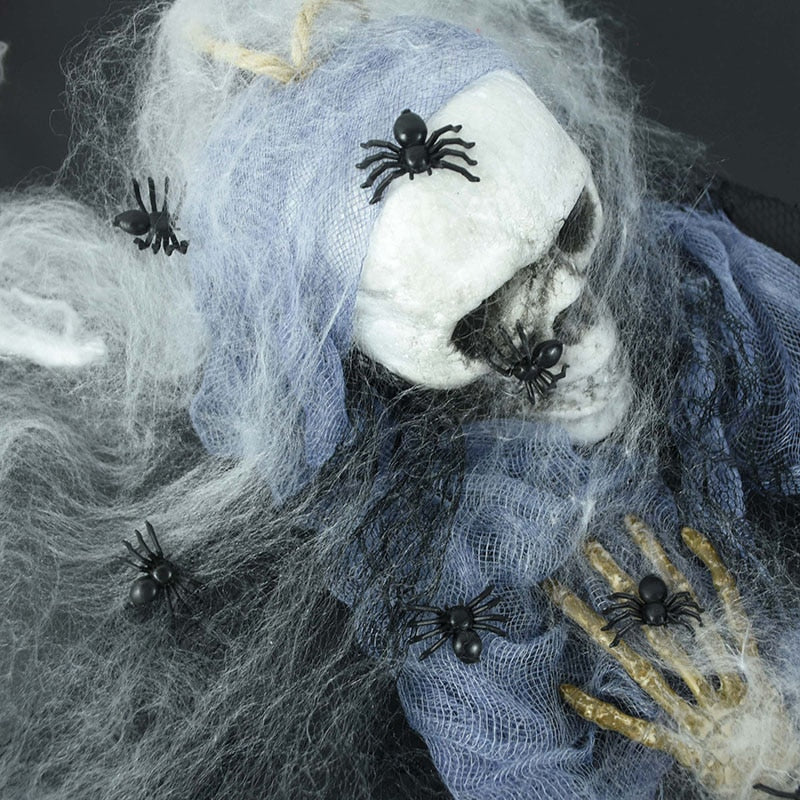 Lisslune | 50Pcs Luminous Glowing Spiders Halloween Decoration