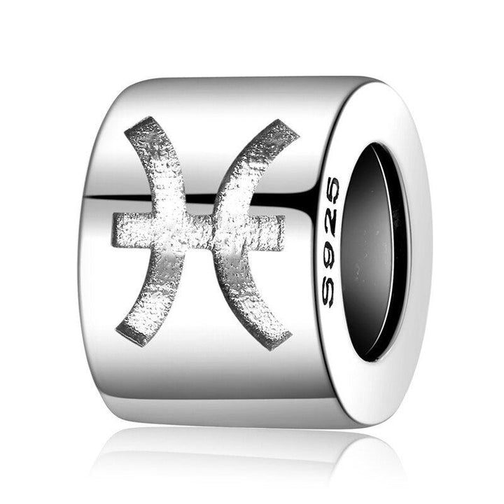 Lisslune | Heavenly Zodiac Sign Silver Charms: Personalized Handmade Jewelry for Your Unique Astrological Identity