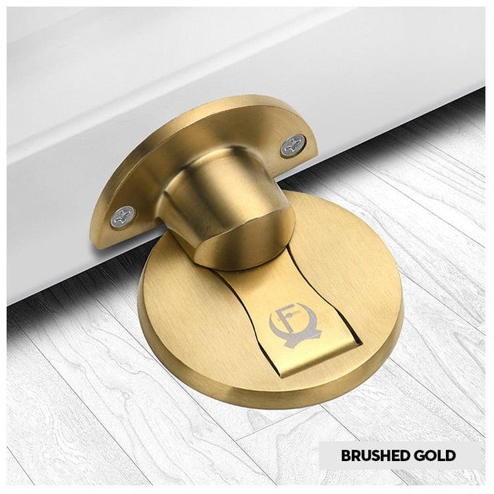 Lisslune | Magnetic Door Stopper Set with Hidden Installation in 304 Stainless Steel