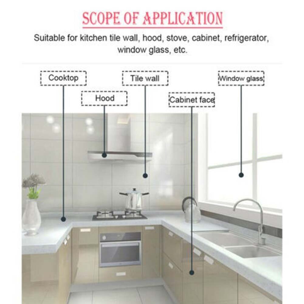 Lisslune | Splash Proof Transparent Wall Protector Sticker