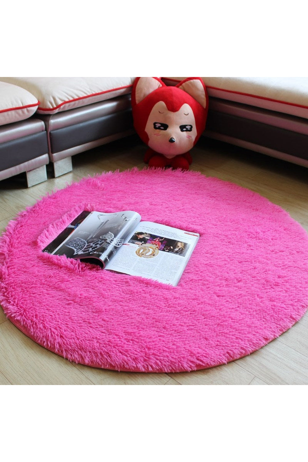 Lisslune | Rainbow Fluffy Carpet